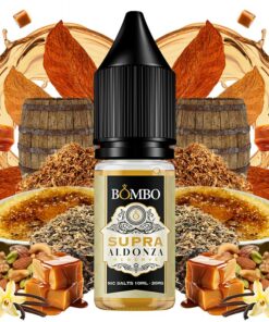 Supra Aldonza Reserve 10ml - Platinum Tobaccos Nic Salts by Bombo