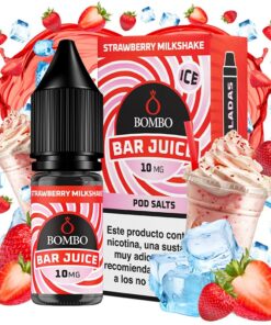 Strawberry Milkshake Ice 10ml - Bombo Bar Juice