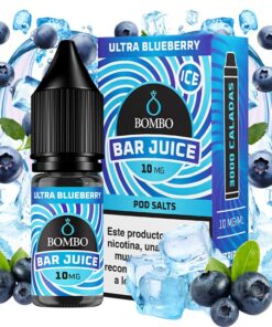 Ultra Blueberry Ice 10ml - Bombo Bar Juice